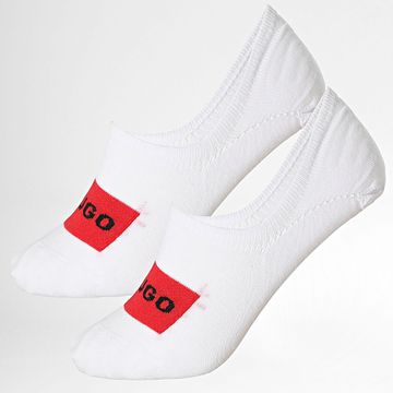 HUGO - Lote de 2 pares de calcetines 50468123 Blanco