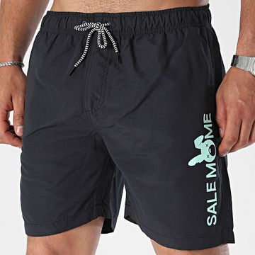 Sale Môme Paris - Pantalones cortos de baño Lapin Heritage Edition Negro Verde Menta
