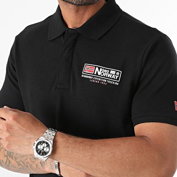 Geographical Norway - Polo de manga corta Negro