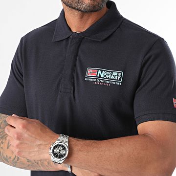 Geographical Norway - Polo de manga corta Azul marino