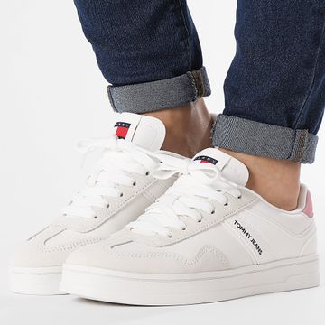 Tommy Jeans - Zapatillas Mujer Court 2552 Crudo
