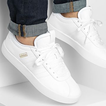 Adidas Performance - VL Court 3.0 Zapatillas JI1440 Nube Blanco Oro Metálico
