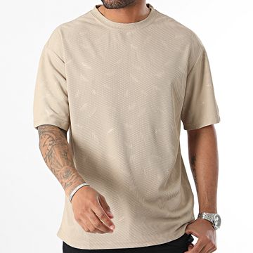 John H - Camiseta Beige Oscuro