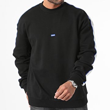 Hugo Azul - Sudadera de cuello redondo Niole 50516991 Negro