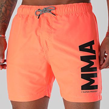 Super Prodige - Traje de baño MMA Naranja Fluo Negro