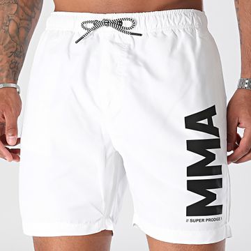 Super Prodige - Traje de baño MMA Blanco Negro