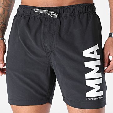 Super Prodige - Traje de baño MMA Negro Blanco