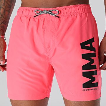 Super Prodige - Traje de baño MMA Rosa Fluo Negro
