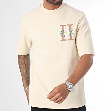 KZR - Camiseta oversize beige
