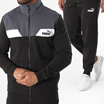 Puma - Power Track Suit 681900 Negro Gris