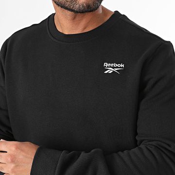 Reebok - Sudadera con cuello redondo Identity Small Logo Fleece 100202864 Negro