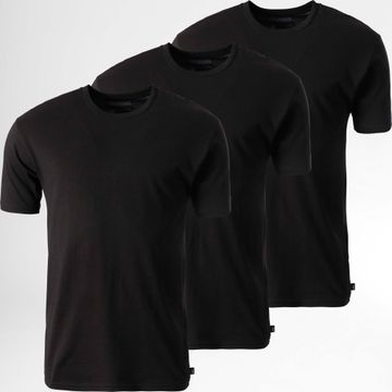 Vans - Lote de 3 camisetas básicas Tee 00KHD Negro