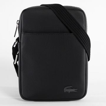 Lacoste - Bolso clásico para hombre Negro