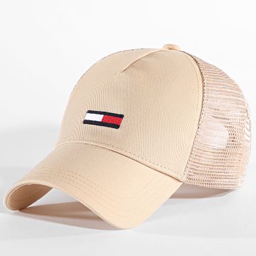 Tommy Jeans - Trucker Gorra Bandera Alargada 2425 Beige