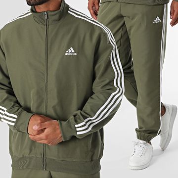 Adidas Performance - Chándal 3 Rayas IY6655 Caqui Verde