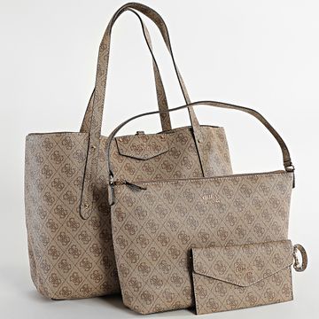 Guess - Lote Bolso y Tote Reversible Mujer HWEBG8 Camel