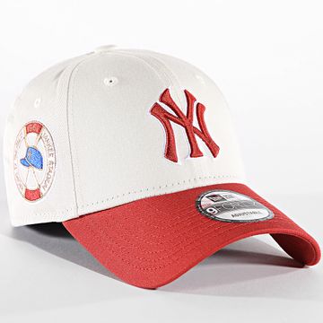 New Era - Gorra infantil 9 Forty NY 60565352 Beige Rojo