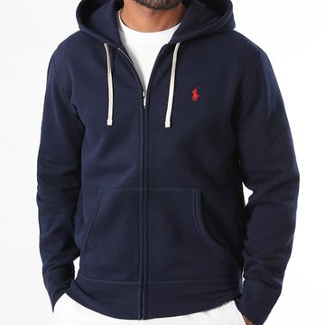 Polo Ralph Lauren - Sudadera con capucha y cremallera Original Player Azul Marino