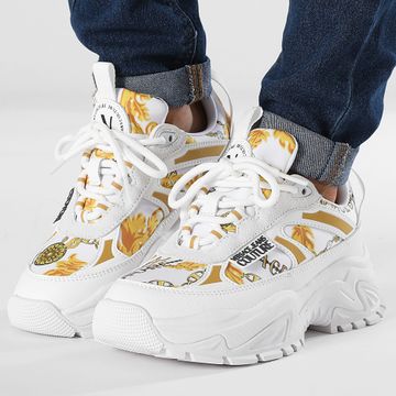 Versace Jeans Couture - Fondo Hiker 77VA3SVG-ZP321 Blanco Renaissance Zapatillas Mujer