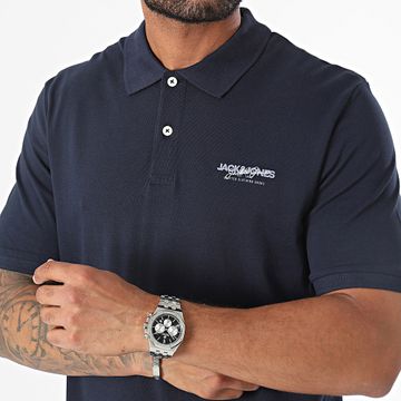 Jack And Jones - Polo de manga corta Alvis azul marino