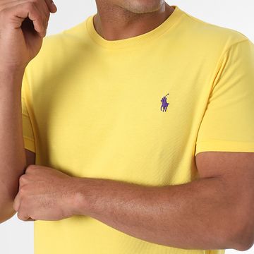 Polo Ralph Lauren - Camiseta Original Player Custom Slim Fit Amarillo