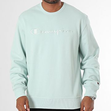 Champion - Sudadera cuello redondo 220272 Verde claro