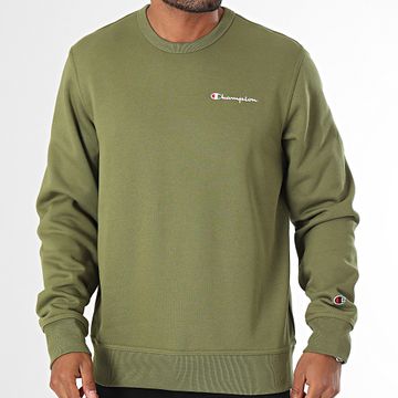 Champion - Sudadera cuello redondo 220259 Verde caqui