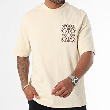 KZR - Camiseta oversize beige