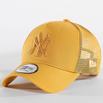 New Era - Gorra Trucker League Essential NY 60565188 Amarillo Mostaza
