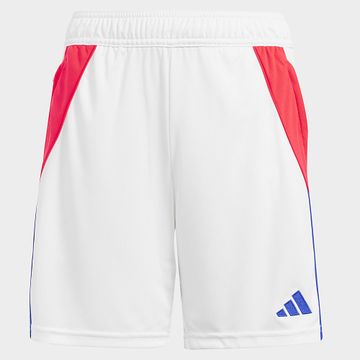 Adidas Originals - Tiro24 Pantalón Corto Niño JE1999 Blanco Naranja Fluo Azul Marino