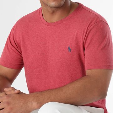 Polo Ralph Lauren - Camiseta Original Player Custom Slim Fit Heather Red