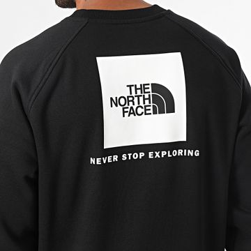 The North Face - Redbox A89FA Sudadera Raglan Crewneck Negro