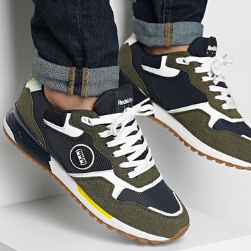 Redskins - Oyati O4910P Zapatillas caqui azul marino blanco
