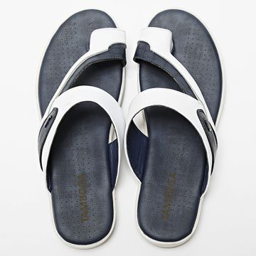 Classic Series - Chanclas Azul Marino Blanco