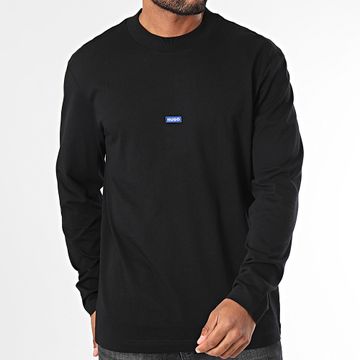 Hugo Azul - Camiseta de manga larga Nilongti 50519962 Negro