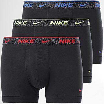 Nike - Every Cotton Stretch Boxer Juego de 3 KE1008 Negro