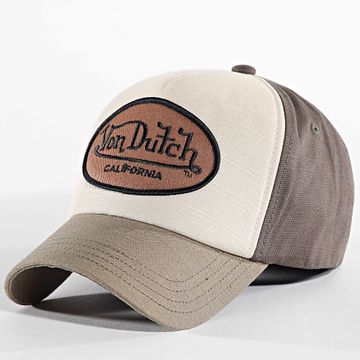 Von Dutch - Gorra Jack Beige Verde Caqui