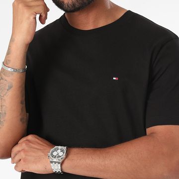 Tommy Hilfiger - Tee Shirt Regular Fit Essential 7267 Negro