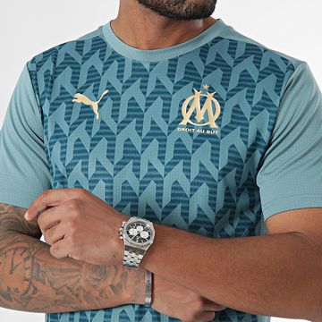 Puma - Maillot OM Prematch 778241 Azul claro