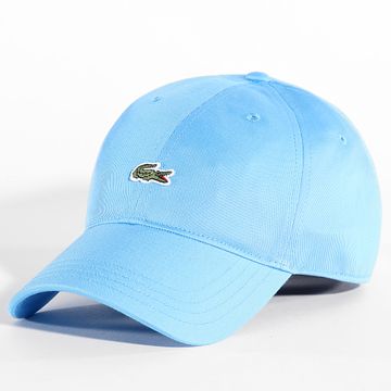 Lacoste - Gorra Centro Logo Cocodrilo Bordado Azul Claro