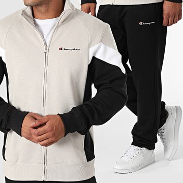 Champion - Chándal 220290 Negro Beige