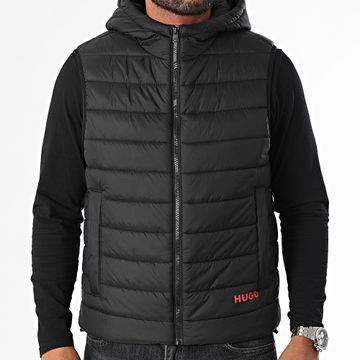 HUGO - Breneto 2431 Consolador con capucha sin mangas 50517872 Negro