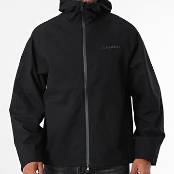 Calvin Klein - 00GMF4O520 Chaqueta con capucha y cremallera Negro