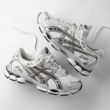 Asics - Canastas Gel-NYC 2055 1203A542 Crema Plata Pura