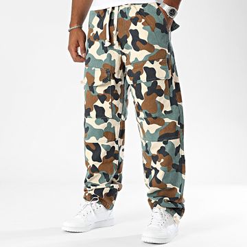 2Y Premium - Cargo Pants Relaxed Fit Beige Marrón Azul Turquesa Camuflaje Jeans