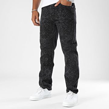 2Y Premium - Vaqueros negros regular fit
