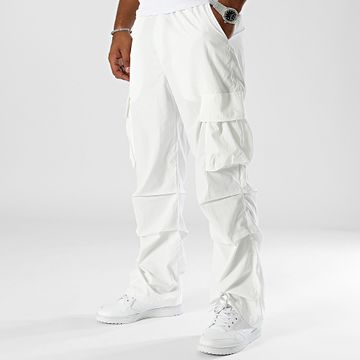 2Y Premium - Baggy Fit Cargo Pants Blanco