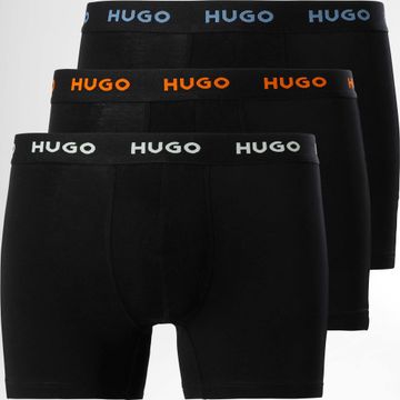 HUGO - Juego de 3 calzoncillos bóxer 50517886 Negro
