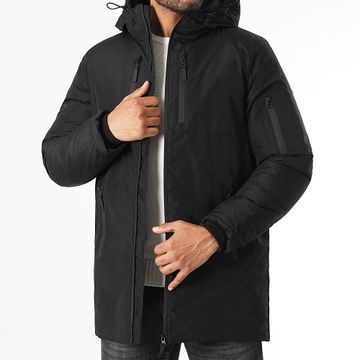 LBO - Parka con capucha 0343 Negro