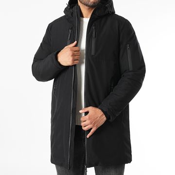 LBO - Parka con capucha 0344 Negro
